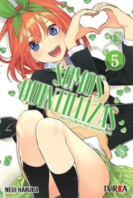 Imagen de Somos Quintillizas Vol. 5 / Negi Haruba / Ivrea