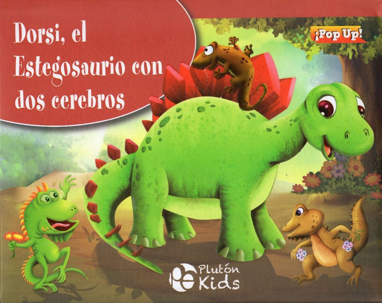 Imagen de DORSI, EL ESTEGOSAURIO CON DOS CEREBROS (POP UP) / PLUTÓN KIDS