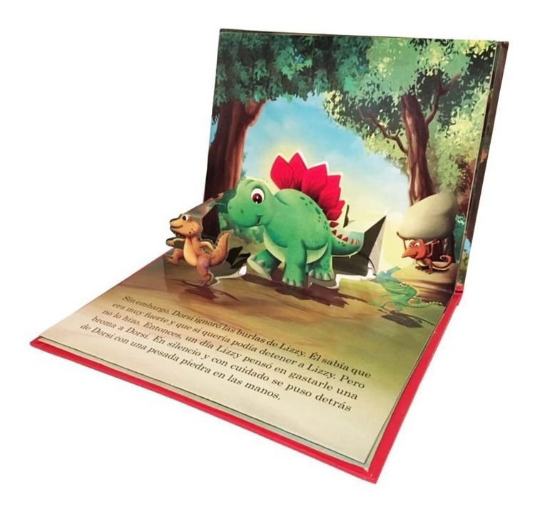 Imagen de DORSI, EL ESTEGOSAURIO CON DOS CEREBROS (POP UP) / PLUTÓN KIDS