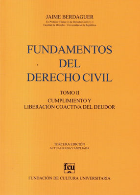 Imagen de Fundamentos Del Derecho Civil Tomo 2 - Jaime Berdaguer