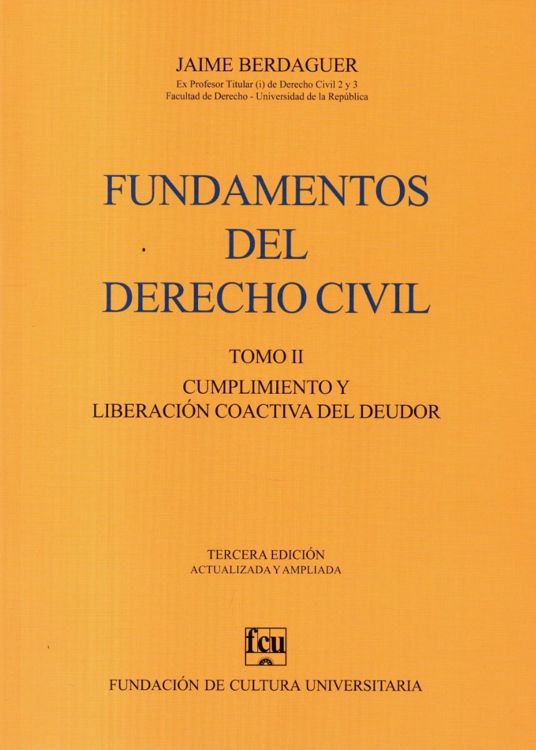 Imagen de Fundamentos Del Derecho Civil Tomo 2 - Jaime Berdaguer