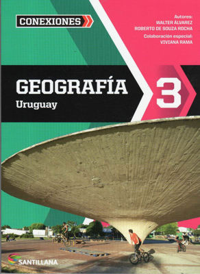 Imagen de Geografía 3 / Uruguay / Santillana - Serie Conexiones