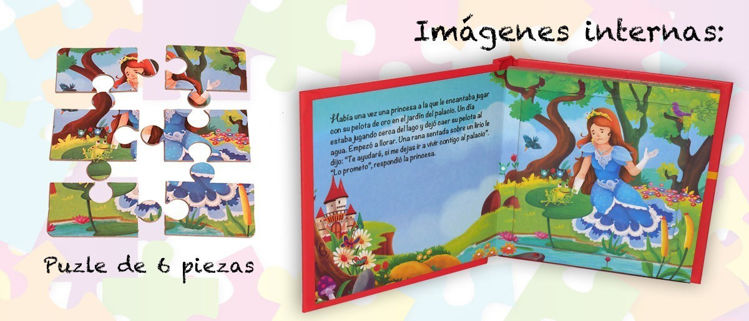 Imagen de El Príncipe Rana Con Puzle / Tapa Dura