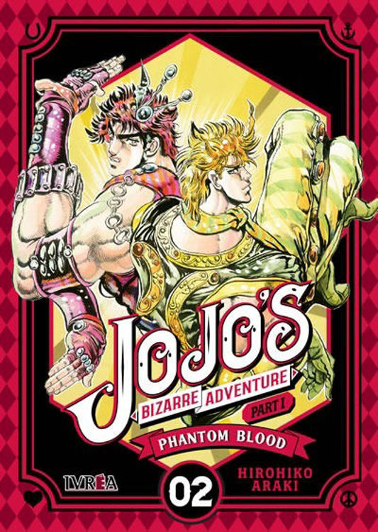 Imagen de Jojo's Bizarre Adventure Tomo 1 Al 3 (rojo) / Ivrea