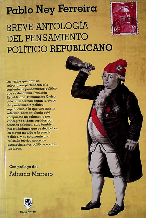 Imagen de Breve Antologia Del Pensamiento Politico Republicano - PABLO NEY FERREIRA