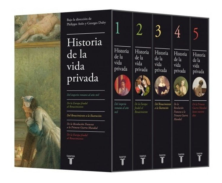 Imagen de Historia De La Vida Privada (edición Estuche) / Georges Duby