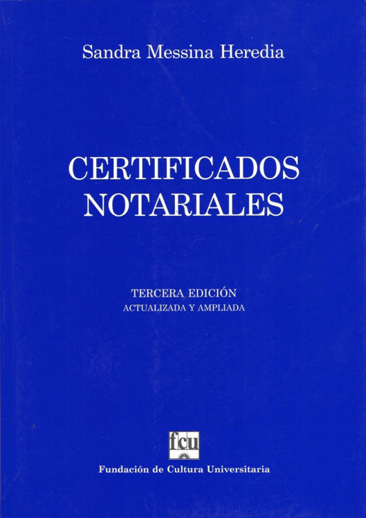 Imagen de Certificados Notariales