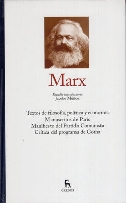Imagen de Antologia De Marx / Gredos