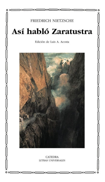 Imagen de Así Habló Zaratustra / Friedrich Nietzsch - Catedra