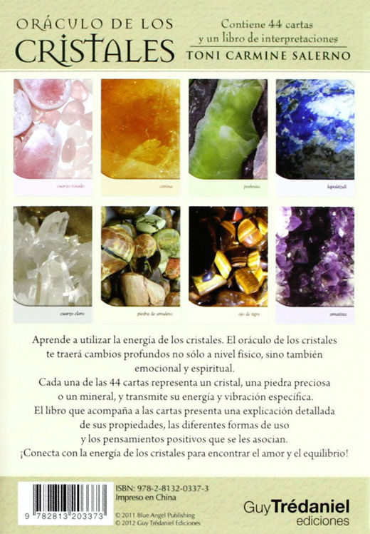 Imagen de Oráculo de los Cristales (Cartas + Libro) / Toni Carmine Salerno