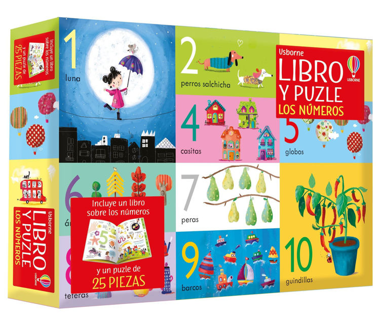 Imagen de Los números - Libro y Puzle / Felicity Brooks