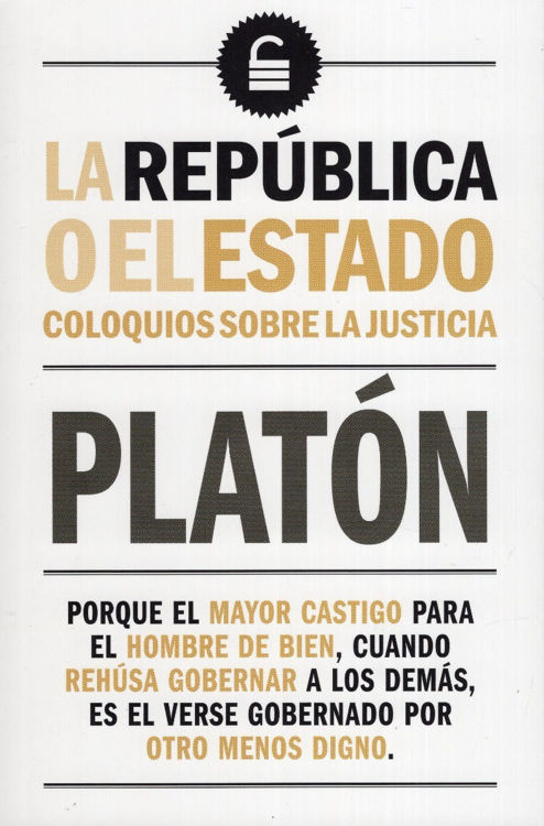 Imagen de LA REPÚBLICA / PLATÓN