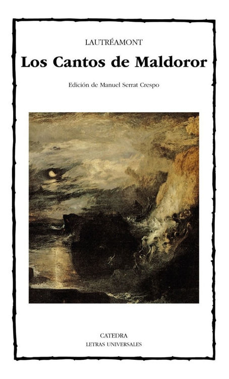 Imagen de Los Cantos De Maldoror / Lautreamont - Ed. Catedra