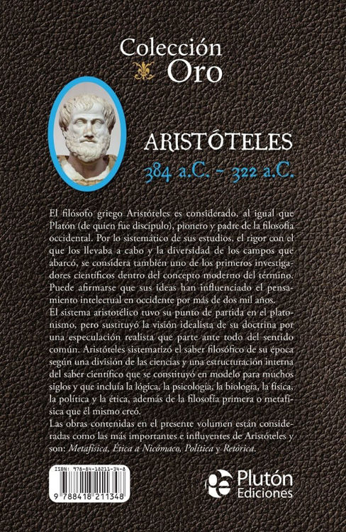 Imagen de Obras Inmortales De Aristoteles / Aristoteles