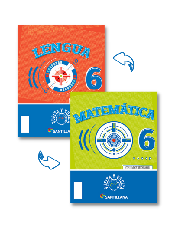 Imagen de VUELTA Y VUELTA 6 (LENGUA Y MATEMÁTICA) / SANTILLANA