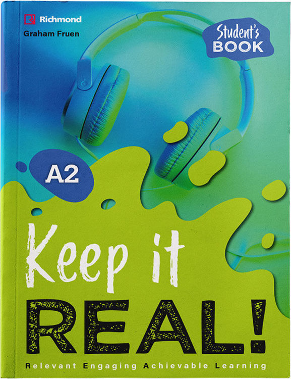 Imagen de KEEP IT REAL! A2 / STUDENT'S BOOK + WORKBOOK / RICHMOND