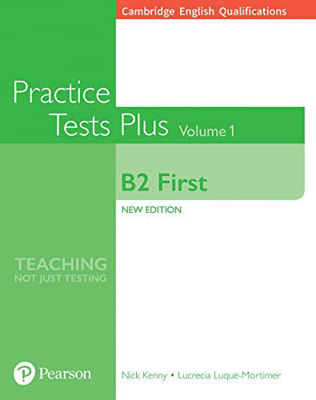 Imagen de PRACTICE TESTS PLUS VOL 1 B2 FIRST (WITHOUT KEY) / PEARSON