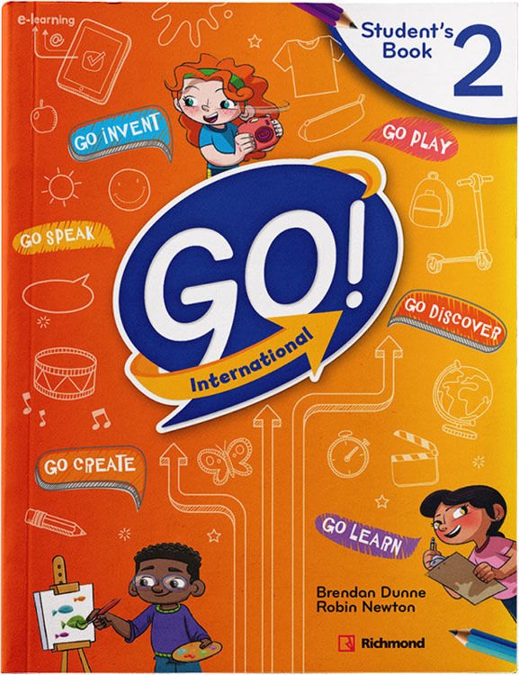 Imagen de GO! INTERNATIONAL 2 / STUDENT'S BOOK + ACTIVITY BOOK / RICHMOND