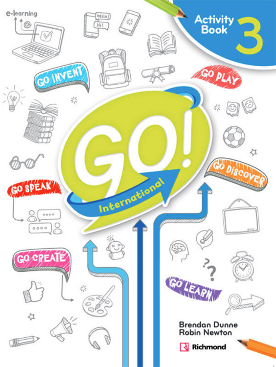 Imagen de GO! INTERNATIONAL 3 / STUDENT'S BOOK + ACTIVITY BOOK / RICHMOND
