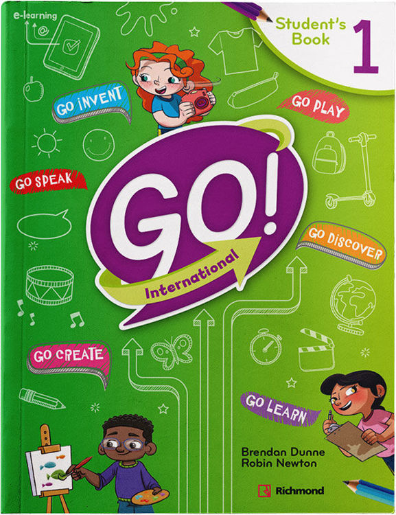 Imagen de GO! INTERNATIONAL 1 / STUDENT'S BOOK + ACTIVITY BOOK / RICHMOND