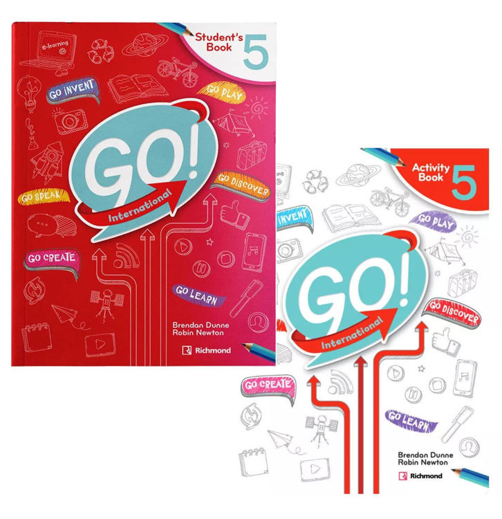 Imagen de GO! INTERNATIONAL 5 / STUDENT'S BOOK + ACTIVITY BOOK / RICHMOND