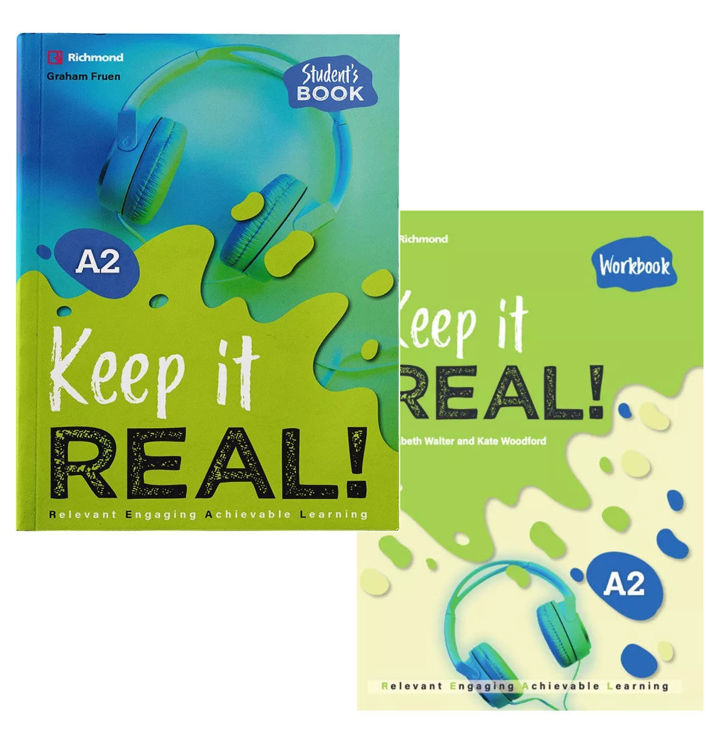 Imagen de KEEP IT REAL! A2 / STUDENT'S BOOK + WORKBOOK / RICHMOND