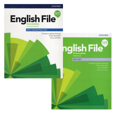 Imagen de ENGLISH FILE INTERMEDIATE - STUDENT'S BOOK + WORKBOOK (4 ED.) / OXFORD