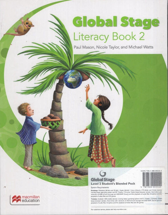 Imagen de GLOBAL STAGE 2 / LITERACY BOOK + LANGUAGE BOOK / MACMILLAN