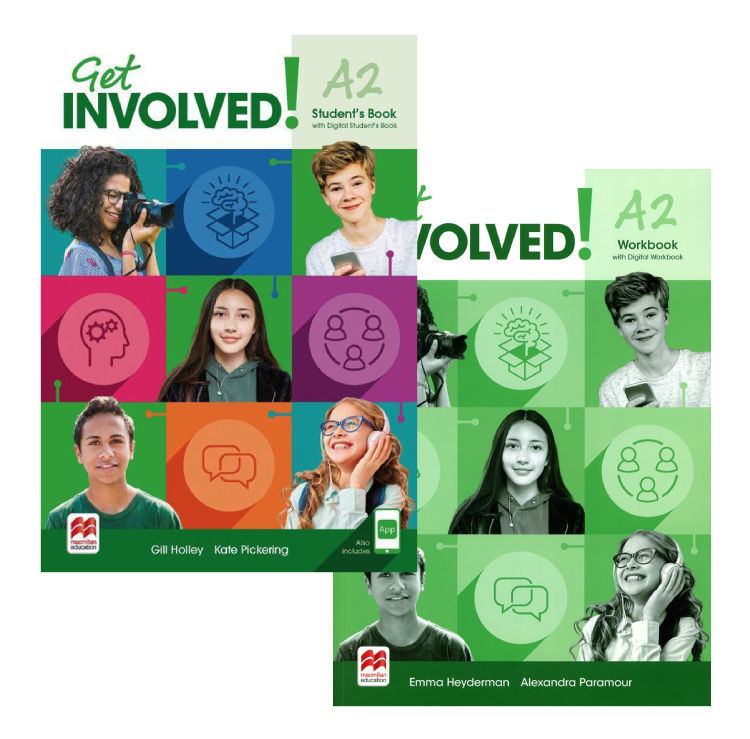 Imagen de GET INVOLVED! A2 / STUDENT'S BOOK & WORKBOOK / MACMILLAN