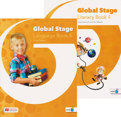 Imagen de GLOBAL STAGE 4 / LITERACY BOOK + LANGUAGE BOOK / MACMILLAN