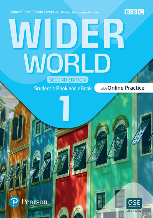 Imagen de WIDER WORLD 1 (2ND ED) / STUDENT'S BOOK + ONLINE PRACTICE + EBOOK / PEARSON