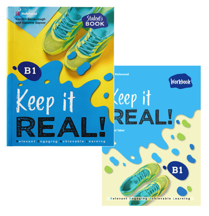 Imagen de KEEP IT REAL! B1 / STUDENT'S BOOK + WORKBOOK / RICHMOND