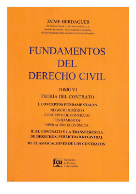 Imagen de Fundamentos Del Derecho Civil Tomo 6 - Jaime Berdaguer