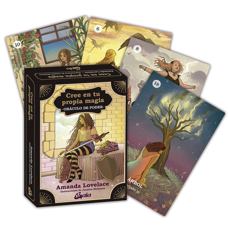 Imagen de CREE EN TU PROPIA MAGIA - ORÁCULO DE PODER (CARTAS + LIBRO) / AMANDA LOVELACE