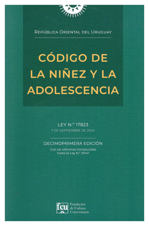 Imagen de Código De La Niñez Y La Adolescencia / Decimosegunda Edición