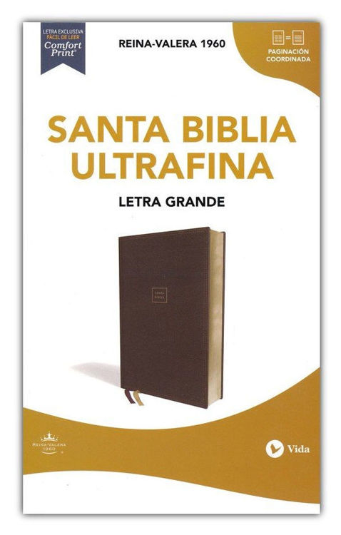 Imagen de SANTA BIBLIA ULTRAFINA - MARRON (REINA VARELA 1960)