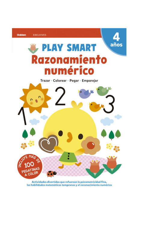 Imagen de PLAY SMART: RAZONAMIENTO NUMÉRICO (4 AÑOS)