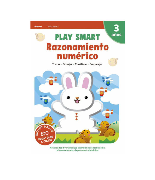 Imagen de PLAY SMART: RAZONAMIENTO NUMÉRICO (3 AÑOS)