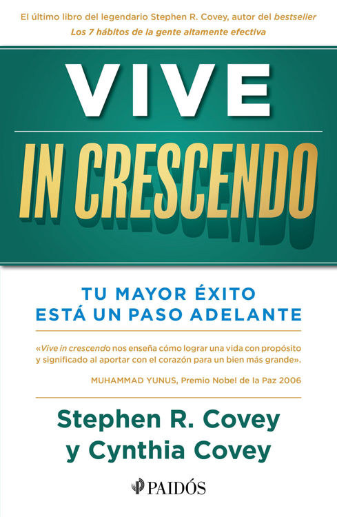 Imagen de VIVE IN CRESCENDO / STEPHEN R. COVEY Y CYNTHIA COVEY HALLER