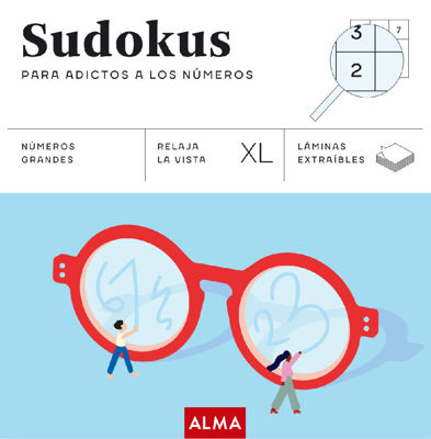 Imagen de SUDOKUS XL PARA ADICTOS A LOS NÚMEROS / ALMA