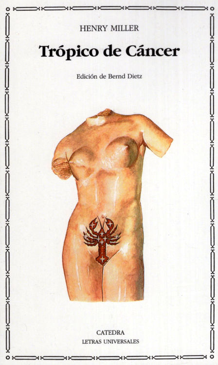 Imagen de TRÓPICO DE CÁNCER / HENRY MILLER