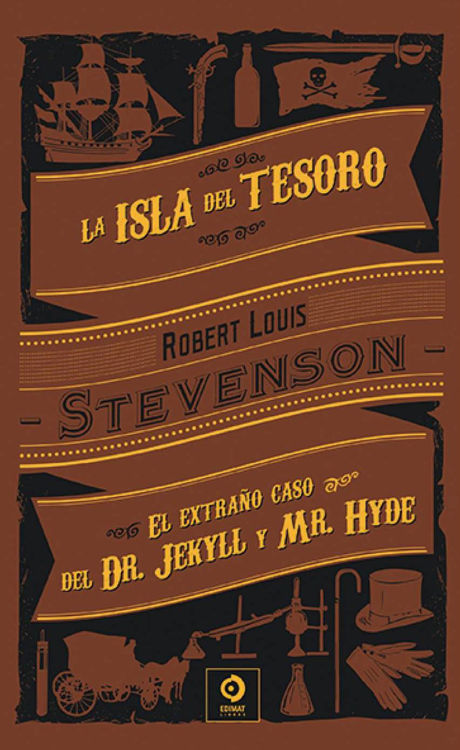 Imagen de LA ISLA DEL TESORO - DR. JEKYLL Y MR. HYDE (edimat) / ROBERT LOUIS STEVENSON
