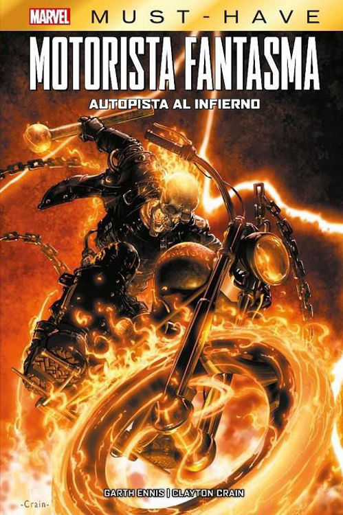 Imagen de MARVEL MUST-HAVE: MOTORISTA FANTASMA - AUTOPISTA AL INFIERNO / PANINI