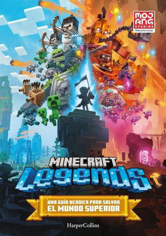 Imagen de MINECRAFT LEGENDS - GUÍA PARA SALVAR EL MUNDO SUPERIOR / MOJANG STUDIOS