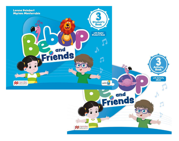 Imagen de BEBOP AND FRIENDS 3 / STUDENT'S BOOK + ACTIVITY BOOK / MACMILLAN