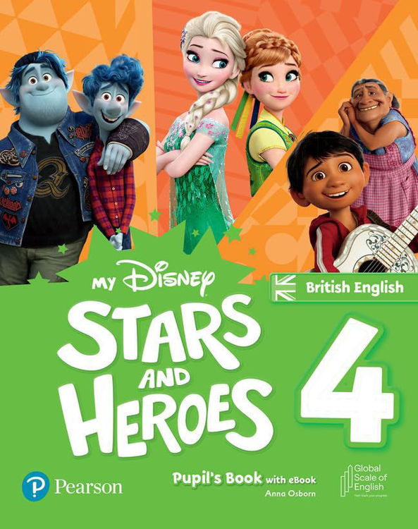 Imagen de MY DISNEY STARS AND HEROES 4 BRITISH - PUPILS'S BOOK / PEARSON