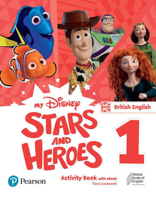 Imagen de MY DISNEY STARS AND HEROES 1 BRITISH - ACTIVITY BOOK / PEARSON