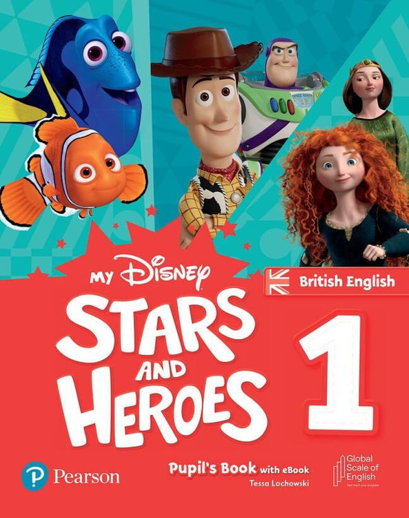 Imagen de MY DISNEY STARS AND HEROES 1 BRITISH / PUPILS'S BOOK + ACTIVITY BOOK / PEARSON