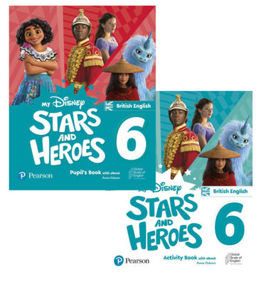 Imagen de MY DISNEY STARS AND HEROES 6 BRITISH / PUPILS'S BOOK + ACTIVITY BOOK / PEARSON