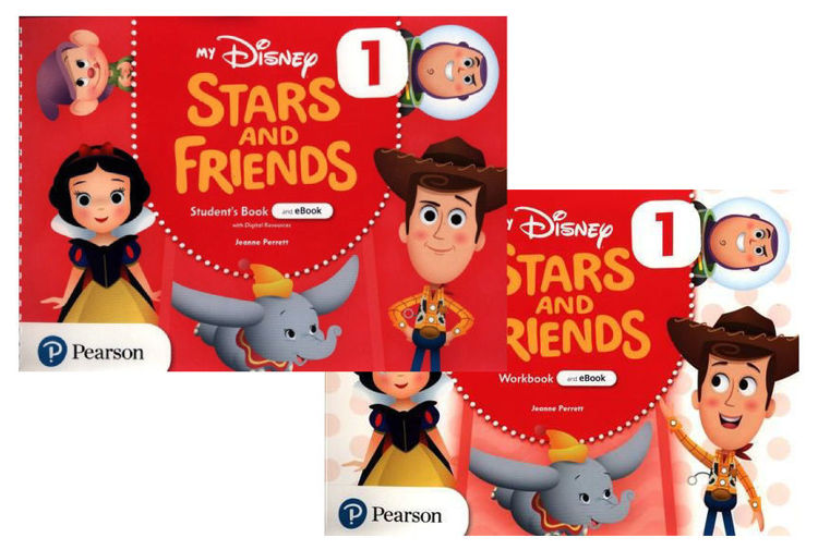 Imagen de MY DISNEY STARS AND FRIENDS 1 - STUDENT'S BOOK + WORKBOOK / PEARSON